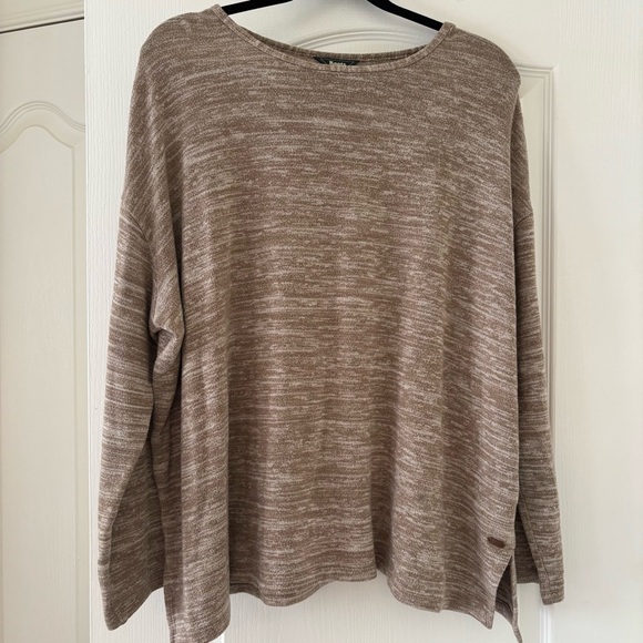 Roots Women's Tan Long Sleeve Top - Picture 1 of 4